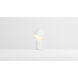 Guy LED 3.6 inch Matte White Lantern